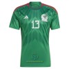 Maglia ufficiale Messico G.OCHOA 13 Casa Mondiali 2022 per Uomo